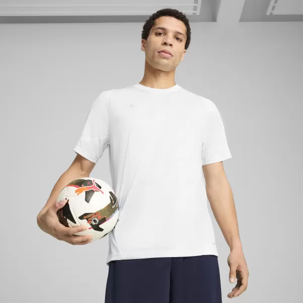  Pánské sportovní triko PUMA TEAMCUP TRAINING JERSEY 659167_04 WHITE 