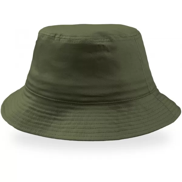  Klobouk Atlantis | Bucket Cotton OLIVE 
