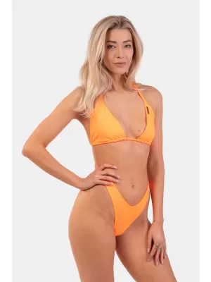 NEBBIA Oranžové trojúhelníkové bikiny Classic – horní díl 451 ORANGE