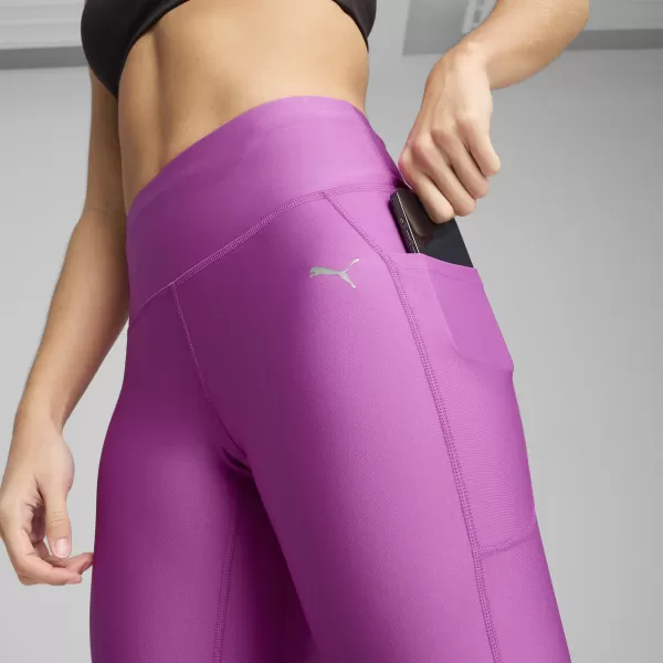  Dámské legíny PUMA RUN VELOCITY FL TIGHT 526591_89 WILD BERRY 