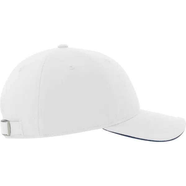  Čepice Atlantis | Liberty Sandwich-S WHITE/NAVY 