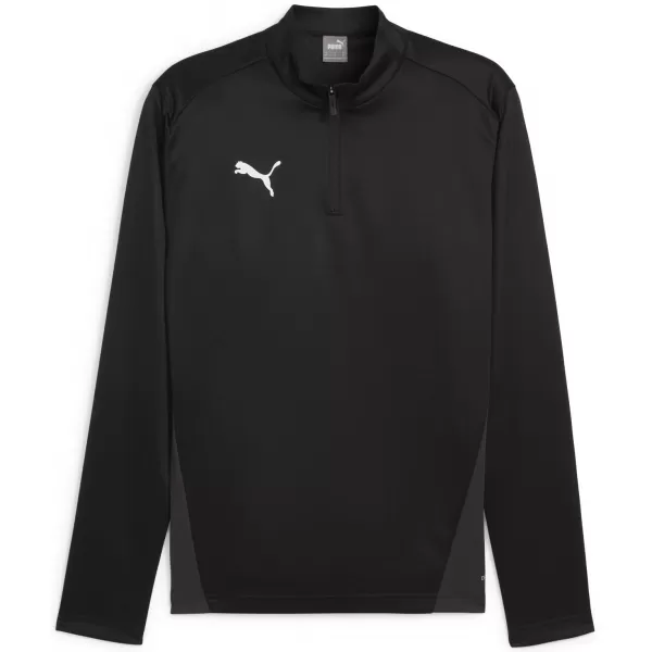  Pánské triko PUMA TEAMGOAL TRAINING 1/4 ZIP TO 658629_03 PUMA BLACK/WHITE/DARK GRAY 