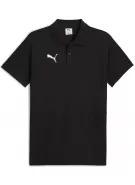 Pánské polo triko PUMA TEAMEVOSTRIPE POLO 659952_03 PUMA BLACK/PUMA SILVER
