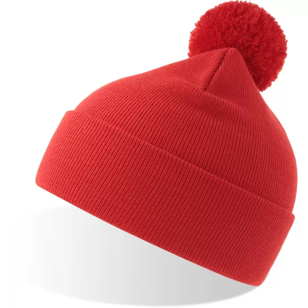  Čepice Atlantis | Wind-S Pompom RED 