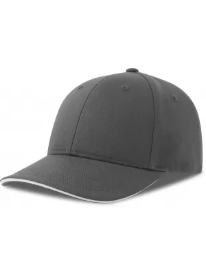 Čepice Atlantis | Liberty Sandwich-S DARK GREY/WHITE
