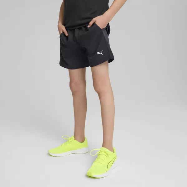  Dětské kraťasy PUMA ESS TRAINING WOVEN SHORTS 526539_16 NEW NAVY 