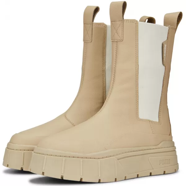  Dámské boty PUMA MAYZE STACK CHELSEA WNS 386272_02 LIGHT SAND 