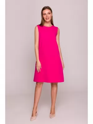 Dámské šaty STYLOVE S408 PINK