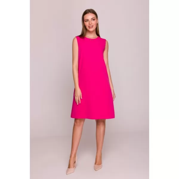  Dámské šaty STYLOVE S408 PINK 