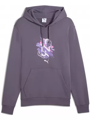 Pánská mikina PUMA NEYMAR JR CREATIVITY HOODIE 660099_01 PURPLE CHARCOAL