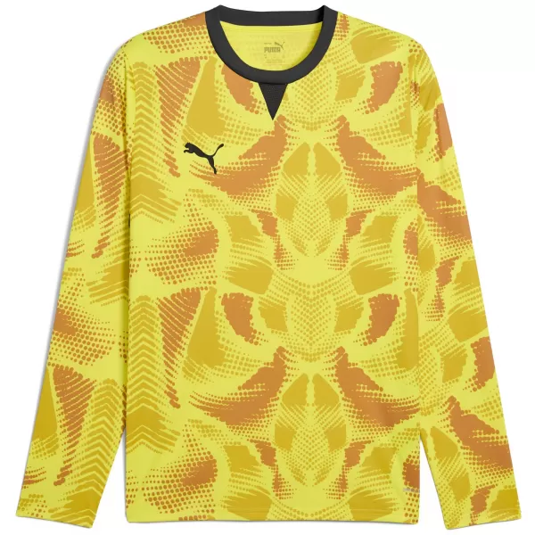  Pánský brankářský dres PUMA TEAMTARGET GK LS JERSEY 706519_23 FLURO YELLOW PES/PUMA BLACK 