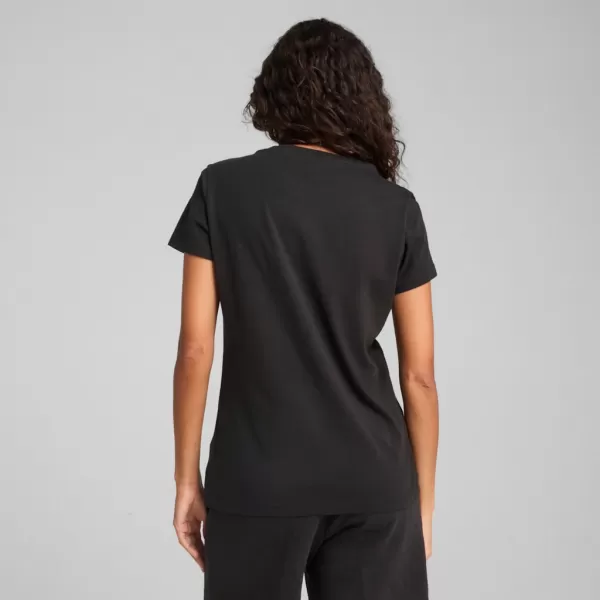  Dámské triko PUMA ESS SCRIPT TEE 684982-01 ČERNÁ 