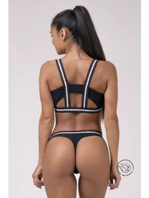 NEBBIA Mesh Me bralette podprsenka 540 BLACK
