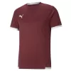 Pánské sportovní triko PUMA TEAMLIGA JERSEY 704917_09 CORDOVAN/PUMA WHITE
