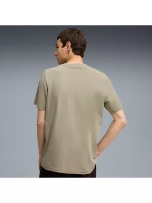 Pánské triko PUMA ESS TAPE TEE 684674-82 ZELENÁ