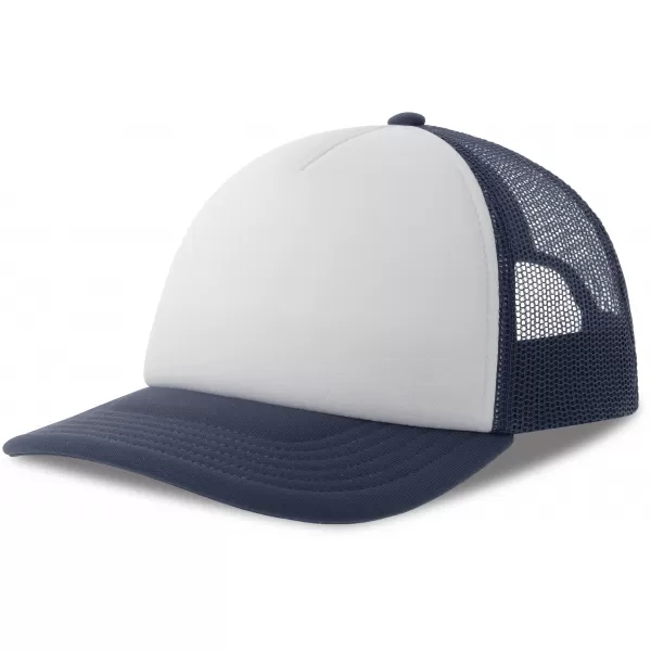  Čepice Atlantis | Kid Rapper-S WHITE/NAVY 