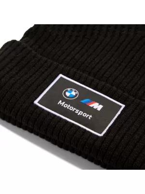 Čepice PUMA BMW MMS MID CROWN BEANIE 026453-01 ČERNÁ