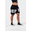 NEBBIA Teplákové šortky 6 palce MUSCLE MOMMY 624 BLACK