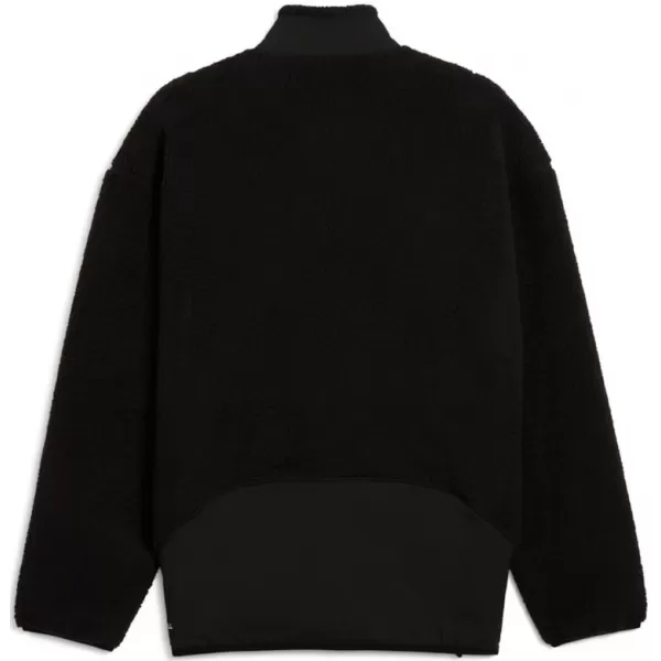  Pánská bunda PUMATECH SOFT TECH RELAXED SHERPA JACKET 632104-01 ČERNÁ 