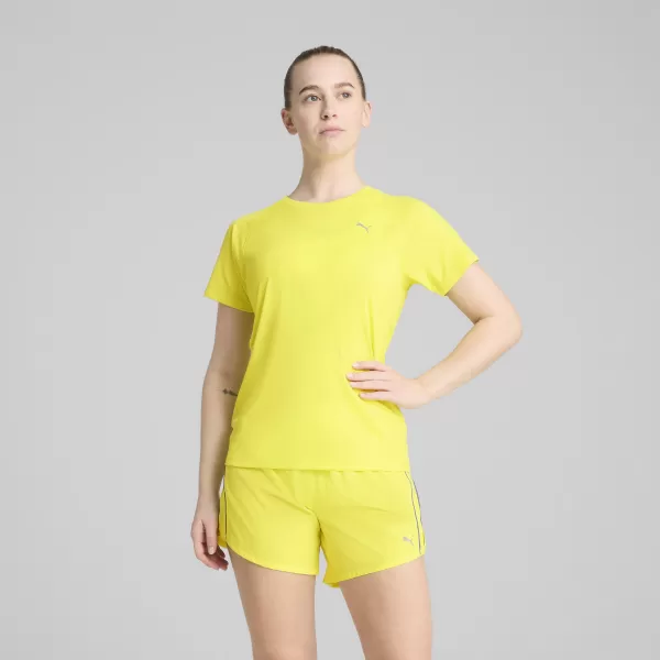  Dámské triko PUMA RUN VELOCITY TEE W (POLY) 526578_39 LEMON SHERBERT 