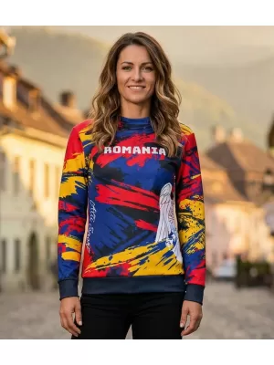 Dámská funkční mikina premium ALTISPORT VOJ/ALW036RO/MI01 RO