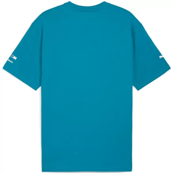  Pánské triko PUMA BMW MMS BOLD GRAPHIC TEE 632914-06 MODRÁ 