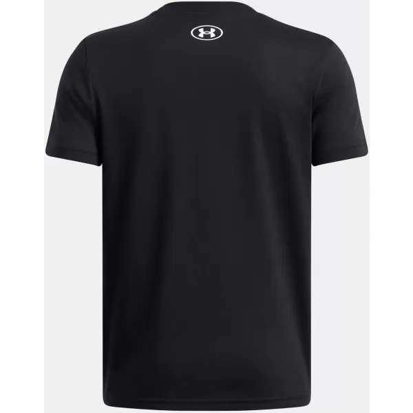  Chlapecké triko UNDER ARMOUR B SPORTSTYLE LC SS 1389962-001 ČERNÁ 