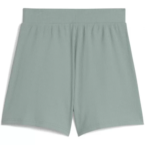  Dámské kraťasy PUMA ESS ELEVATED SHORTS 685026_30 GREEN MOON 