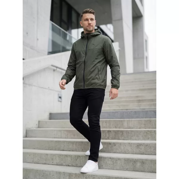  Pánská větrovka PUMA ESS REGULAR WINDBREAKER 684625-70 ZELENÁ 