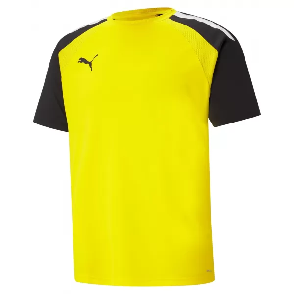  Pánské sportovní triko PUMA TEAMPACER JERSEY 704919_07 CYBER YELLOW/ BLACK/ WHITE 