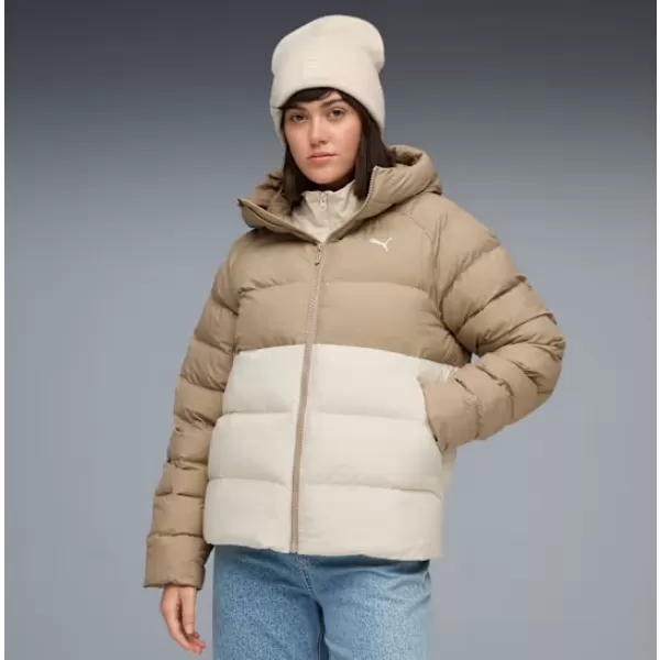  Dámská bunda PUMA MONO HOODED JACKET 688385-87 BÍLÁ 