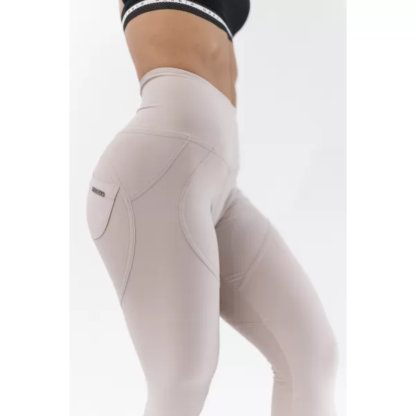  NEBBIA Lifting Effect Bubble Butt legíny s vysokým pasem 587 CREAM 