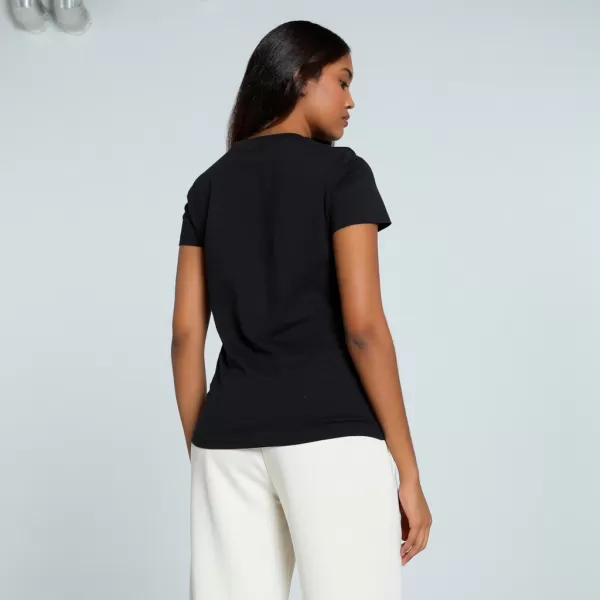  Dámské triko PUMA ESS SCRIPT TEE 684982-01 ČERNÁ 