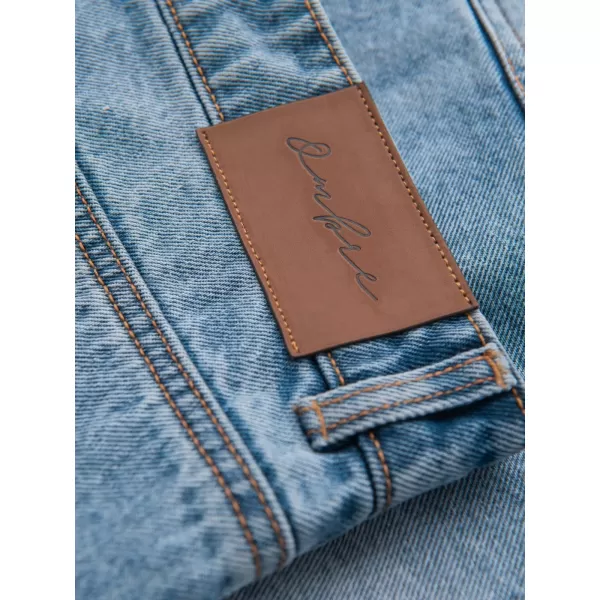  Pánské kraťasy OMBRE OM-SRDS-0157 LIGHT BLUE 
