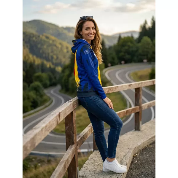  Dámská funkční mikina premium ALTISPORT VOJ/ALW036RO/MI01 SMOUHY 
