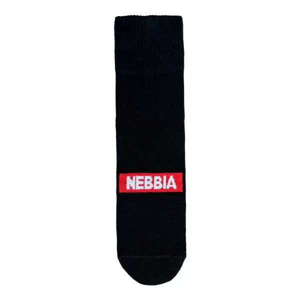  NEBBIA EXTRA MILE” crew ponožky 103 BLACK 