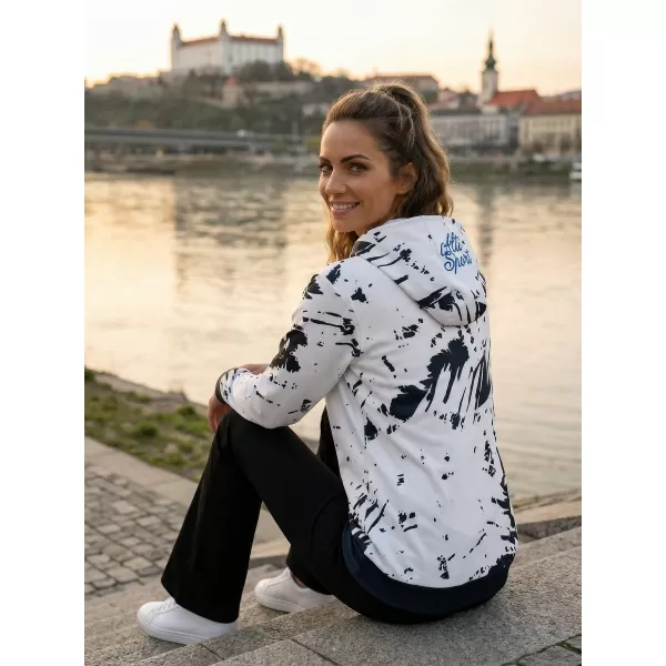  Dámská funkční mikina premium ALTISPORT VOJ/ALW036SL/MI01 ABSTRAKCE 