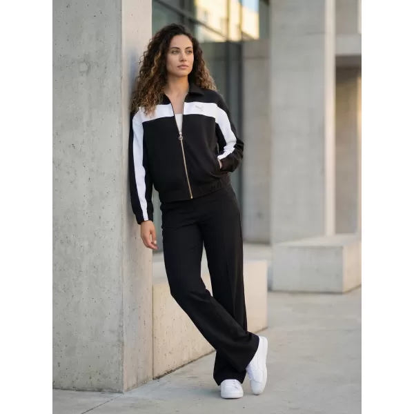  Dámská bunda PUMA T7 RELAXED TRACK JACKET 632137-01 ČERNÁ 