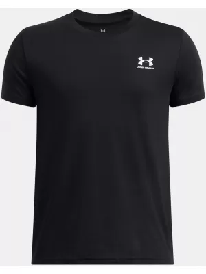 Chlapecké triko UNDER ARMOUR B SPORTSTYLE LC SS 1389962-001 ČERNÁ