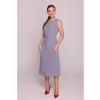 Dámské šaty STYLOVE S410 DOVE GREY