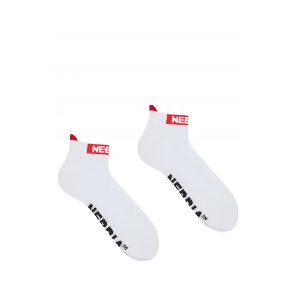 NEBBIA SMASH IT” členkové ponožky 102 WHITE 