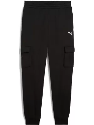 Pánské tepláky PUMA ESS CARGO PANTS FL CL 682656-01 ČERNÁ