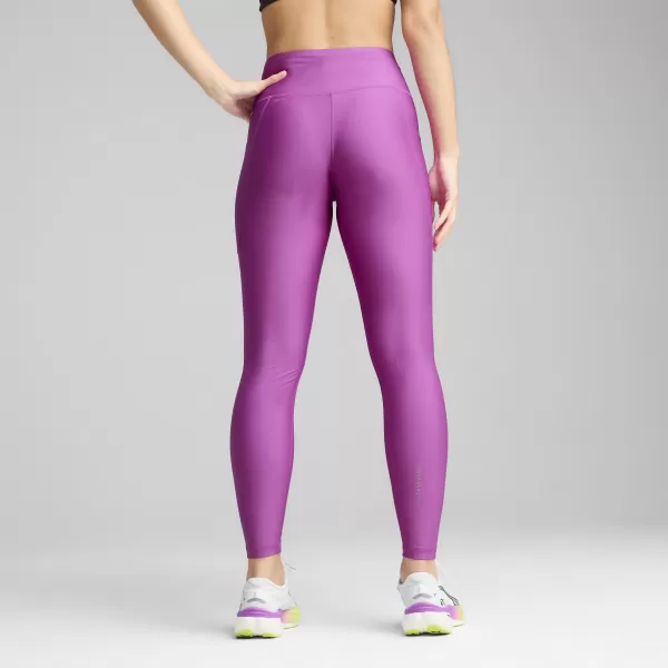  Dámské legíny PUMA RUN VELOCITY FL TIGHT 526591_89 WILD BERRY 
