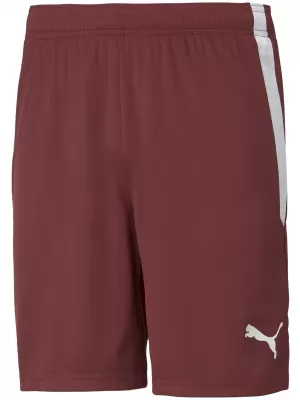 Pánské kraťasy PUMA TEAMLIGA SHORTS 704924_09 CORDOVAN/PUMA WHITE
