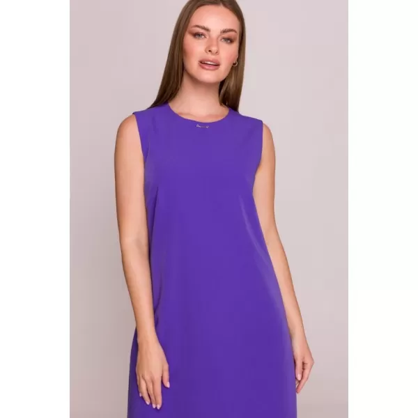  Dámské šaty STYLOVE S408 PURPLE 