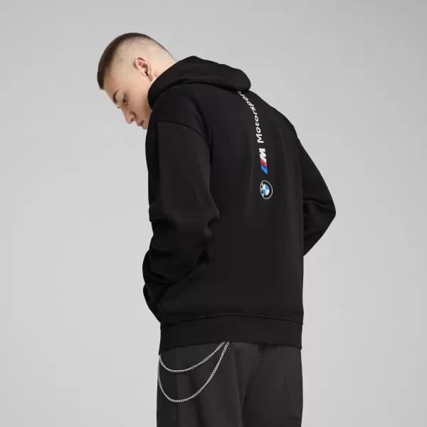  Pánská mikina PUMA BMW MMS ESS+ FZ HDED JACKET 630629_01 PUMA BLACK 