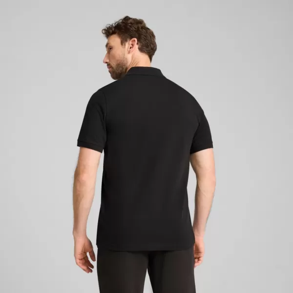  Pánské triko s límečkem PUMA ESS PIQUE POLO 682554-01 ČERNÁ 