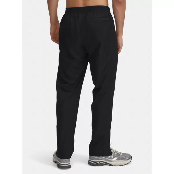  Pánské sportovní kalhoty UNDER ARMOUR RIVAL WVN WINDBREAKER PN 1390150-001 ČERNÁ 