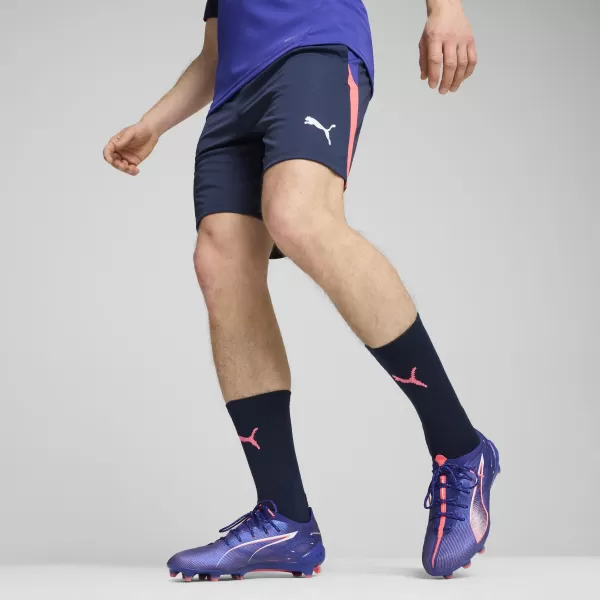  Pánské kraťasy PUMA INDIVIDUALLIGATRAININGSHORTS 659519_01 CLUB NAVY 