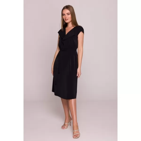  Dámské šaty STYLOVE S411 BLACK 